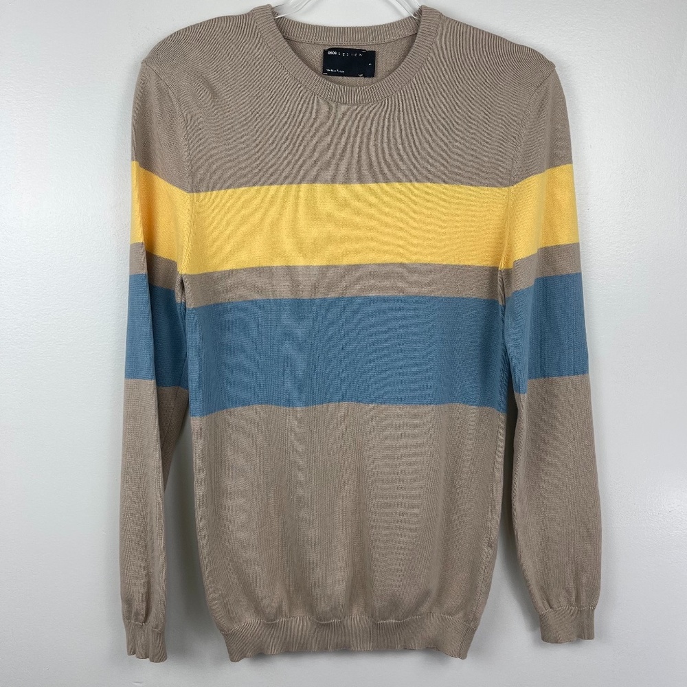 ASOS‎ Design Striped Sweater Sz S